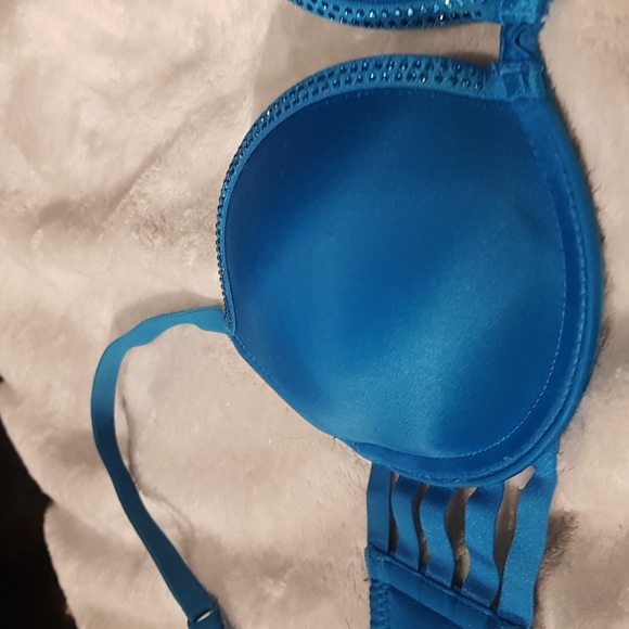 La Senza Push Up Bra Bright Blue - Picture 2 of 6
